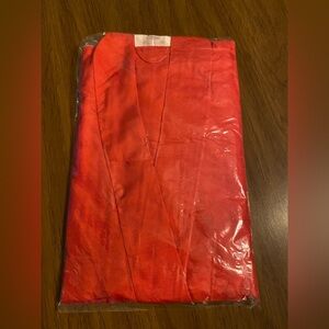 Vintage Lillian Vernon 100% Silk Lady Kimono Red Robe New Old Stock in Package